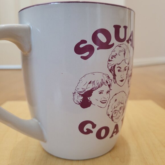 Golden Girls Mug Squad Goals 25 Oz Ceramic ABC Studios Silver Buffalo Design - Picture 5 of 16